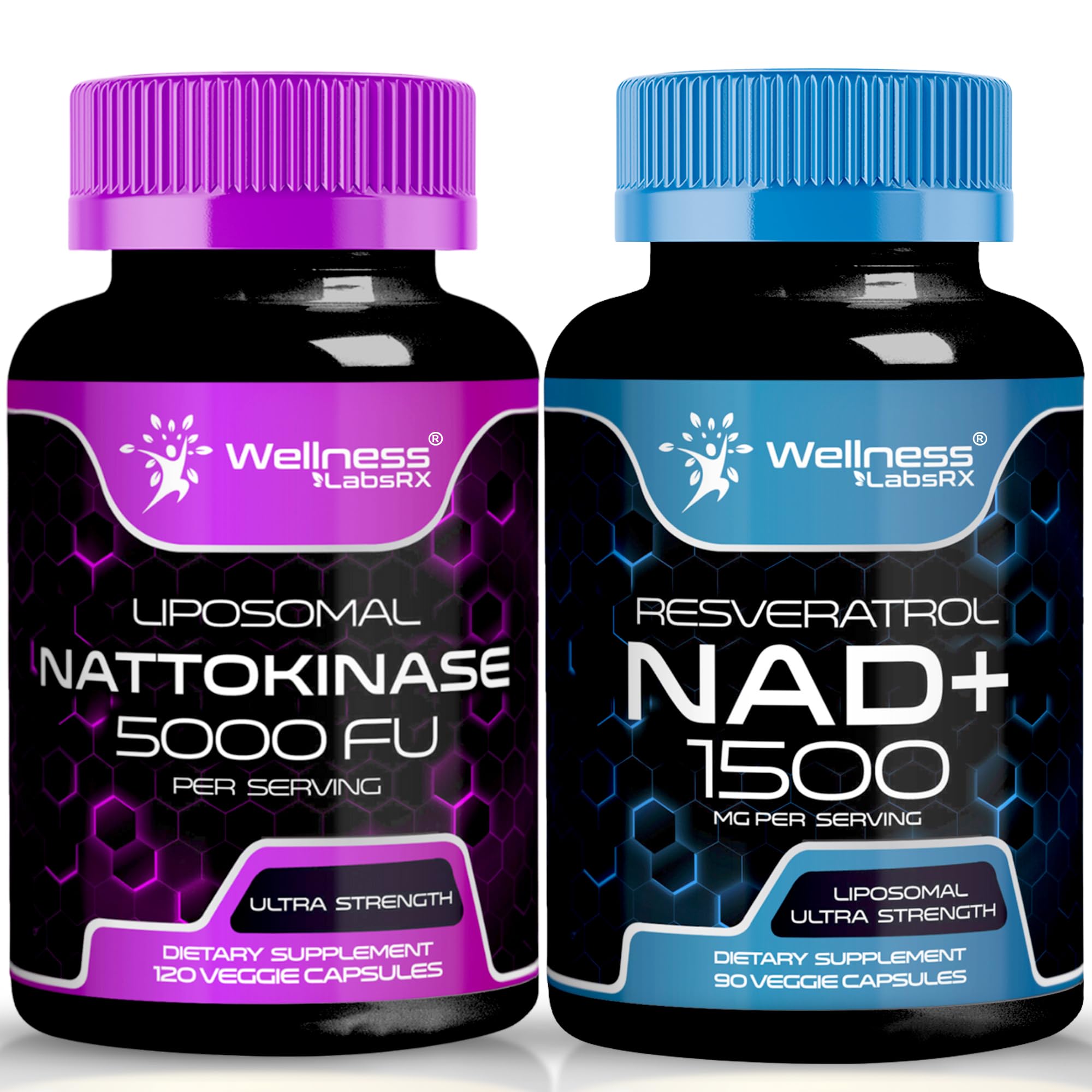 Amazon.com: WELLNESS LABSRX NAD Capsules │Nattokinase Capsules